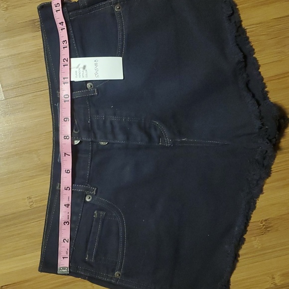 Melville high rise button fly jean cutoff shorts - Picture 6 of 8